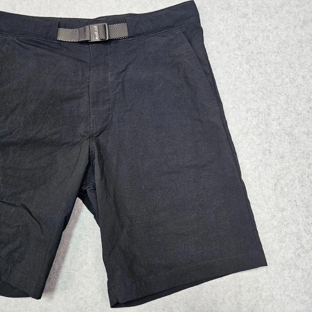 Nike SB‎ Mens Size 30 Skateboarding Black Shorts Lightweight Belted